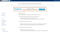 Desktop Screenshot of gacbrowser.blogspot.com