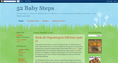 Desktop Screenshot of 52babysteps.blogspot.com