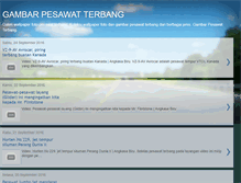 Tablet Screenshot of galeri-pesawat.blogspot.com