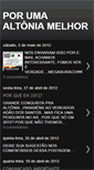 Mobile Screenshot of porumaaltoniamelhor.blogspot.com