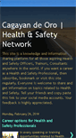 Mobile Screenshot of cagayandeorosafetyhealthnetwork.blogspot.com