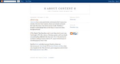 Desktop Screenshot of aboutcontent.blogspot.com