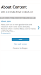 Mobile Screenshot of aboutcontent.blogspot.com