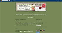 Desktop Screenshot of cathysonlinegoodies-cathy.blogspot.com