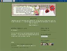 Tablet Screenshot of cathysonlinegoodies-cathy.blogspot.com