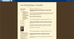 Desktop Screenshot of jonhemmerdinger.blogspot.com