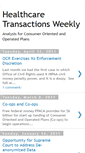 Mobile Screenshot of healthcaretransactions.blogspot.com