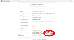 Desktop Screenshot of braintwistz.blogspot.com