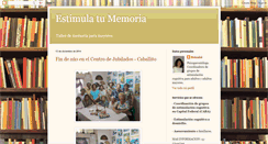 Desktop Screenshot of estimulatumemoria.blogspot.com