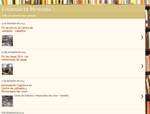 Tablet Screenshot of estimulatumemoria.blogspot.com