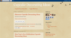 Desktop Screenshot of cupcakedecoratingideas.blogspot.com