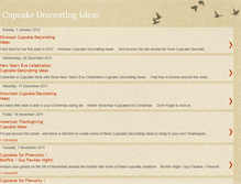 Tablet Screenshot of cupcakedecoratingideas.blogspot.com