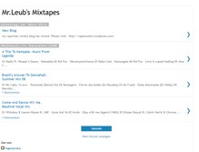 Tablet Screenshot of mrleubmixtapes.blogspot.com