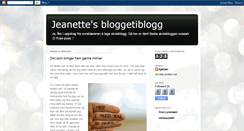 Desktop Screenshot of jeanettekjeks.blogspot.com