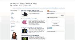 Desktop Screenshot of computermarketprice.blogspot.com