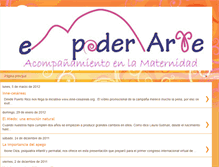 Tablet Screenshot of empoderarte-doula.blogspot.com