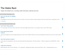 Tablet Screenshot of hokierant.blogspot.com