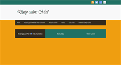 Desktop Screenshot of dailyonlinemail.blogspot.com