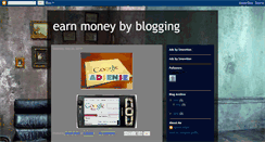 Desktop Screenshot of bloggingmoneyearning.blogspot.com