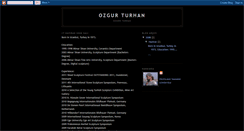Desktop Screenshot of ozgurturhan.blogspot.com