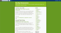Desktop Screenshot of foxbay.blogspot.com