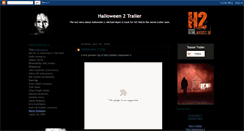 Desktop Screenshot of halloween-2-movie-trailer.blogspot.com