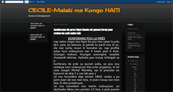Desktop Screenshot of cecile-malakimakongohaiti.blogspot.com