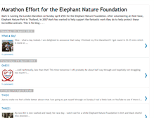 Tablet Screenshot of elephantmarathon.blogspot.com