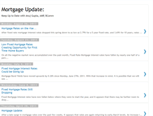 Tablet Screenshot of mortgageupdateanujgupta.blogspot.com