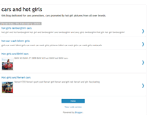 Tablet Screenshot of cars-and-hot-girls.blogspot.com