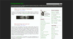 Desktop Screenshot of emigration-etc.blogspot.com