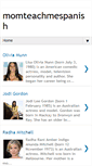 Mobile Screenshot of momteachmespanish.blogspot.com