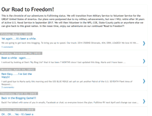 Tablet Screenshot of ourroadtofreedom.blogspot.com
