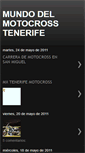 Mobile Screenshot of mundodelmotocrosstenerife.blogspot.com