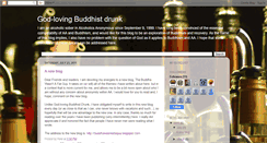 Desktop Screenshot of godlovingbuddhistdrunk.blogspot.com