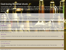 Tablet Screenshot of godlovingbuddhistdrunk.blogspot.com