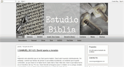 Desktop Screenshot of estudiobiblia.blogspot.com