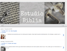 Tablet Screenshot of estudiobiblia.blogspot.com