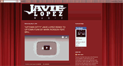 Desktop Screenshot of javielopezmusic.blogspot.com