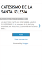 Mobile Screenshot of catesismo.blogspot.com