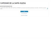 Tablet Screenshot of catesismo.blogspot.com