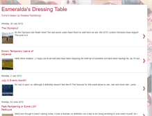 Tablet Screenshot of esmeraldasdressingtable.blogspot.com