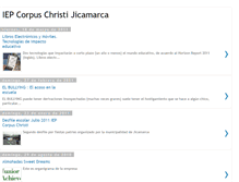 Tablet Screenshot of colegiocorpuschristi.blogspot.com