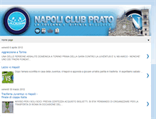 Tablet Screenshot of napoliclubprato.blogspot.com