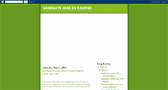 Desktop Screenshot of jobs4graduates.blogspot.com