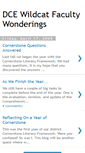 Mobile Screenshot of dcefaculty.blogspot.com