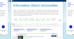 Desktop Screenshot of information-about-universities.blogspot.com