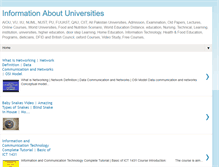 Tablet Screenshot of information-about-universities.blogspot.com