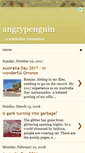Mobile Screenshot of angrypenguin.blogspot.com