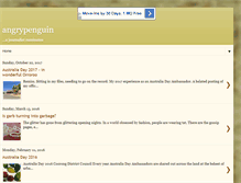 Tablet Screenshot of angrypenguin.blogspot.com